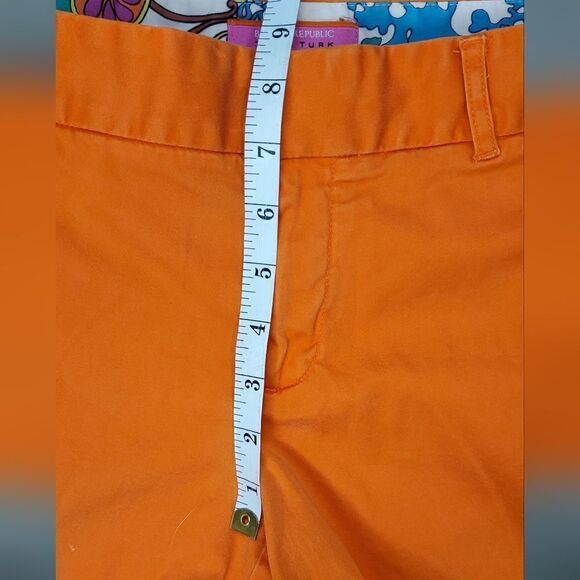 Trina Turk Banana Republic Collection Orange Shorts - Picture 4 of 6